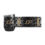Purdue Leopard 16oz Black Powdercoat Curved Beverage - Logo Brands - Flyclothing LLC