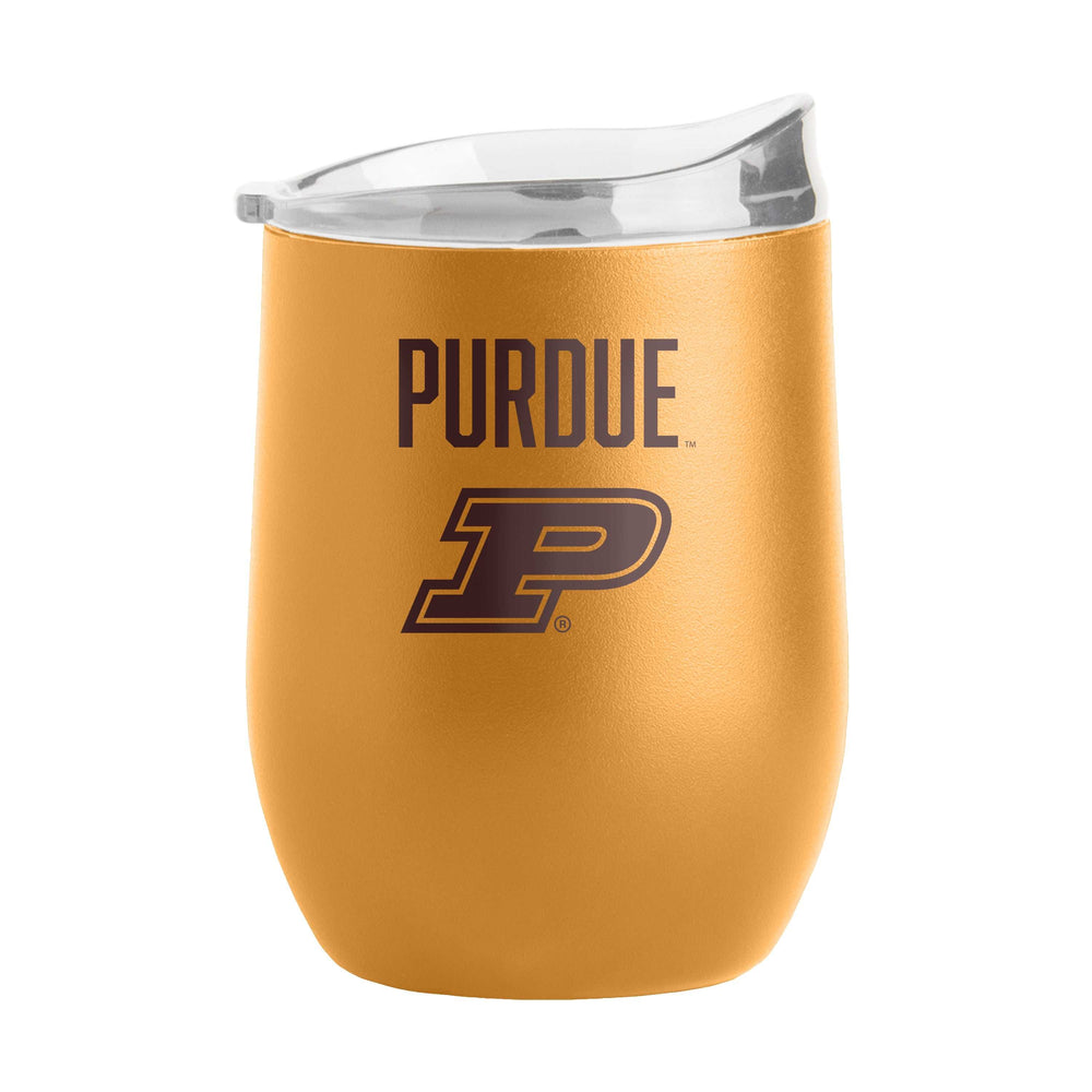 Purdue 16oz Huddle Powder Coat Curved Bev - Logo Brands - Flyclothing LLC
