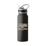 Purdue 25oz Campus Color Letterman Stainless Single Wall Flip Top Bottle - Logo Brands - Flyclothing LLC