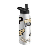 Purdue 34oz White Dreamweave Quencher Bottle - Logo Brands - Flyclothing LLC