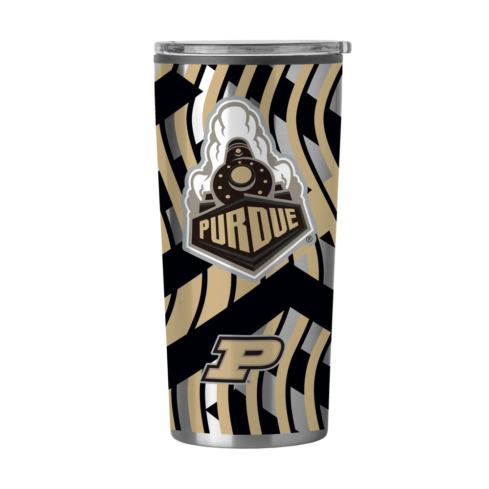 Purdue 20oz Flex Plastic Wall Stainless Tumbler - Logo Brands - Flyclothing LLC