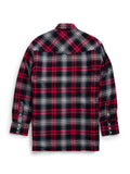 Men's Ely Cattleman Long Sleeve Quilted Flannel- Black - Ely Cattleman - Flyclothing LLC
