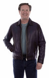 Scully 100% Navy Leather Men's Jacket 2021 - Scully Leather - Flyclothing LLC