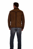 leatherwear mens olive 100% leather men's jacket - Scully Leather - Flyclothing LLC