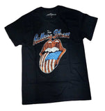 Rolling Stones Tour of '78 Americas Black T-Shirt - Rolling Stones - Flyclothing LLC