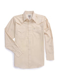 Men's Ely Cattleman Pro Long Sleeve Solid Vented Western Shirt - Ely Cattleman - Flyclothing LLC