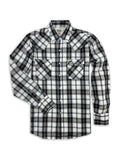 Men's Ely Cattleman Pro Long Sleeve Plaid Vented Western Shirt - Ely Cattleman - Flyclothing LLC