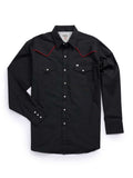 Men's Ely Cattleman Pro Long Sleeve Solid w/ Piping Vented Western Shirt - Ely Cattleman - Flyclothing LLC