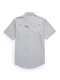 Men's Ely Cattleman Pro Short Sleeve Stretch Solid w/ Piping Vented Western Shirt - Ely Cattleman - Flyclothing LLC