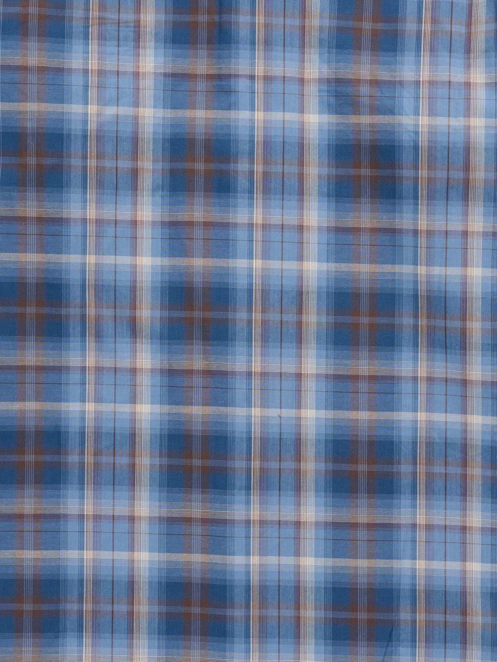 Men's Ely Cattleman Long Sleeve Textured Plaid Western Snap Shirt- Navy - Ely Cattleman - Flyclothing LLC