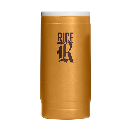 Rice 12oz Oak Huddle Powdercoat SlimCan Coolie - Logo Brands - Flyclothing LLC