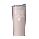 Rice 20oz Dusk Stencil Powder Coat Tumbler - Logo Brands - Flyclothing LLC
