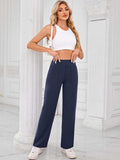 Lovelet High Waist Active Pants with Pockets - Trendsi - Flyclothing LLC