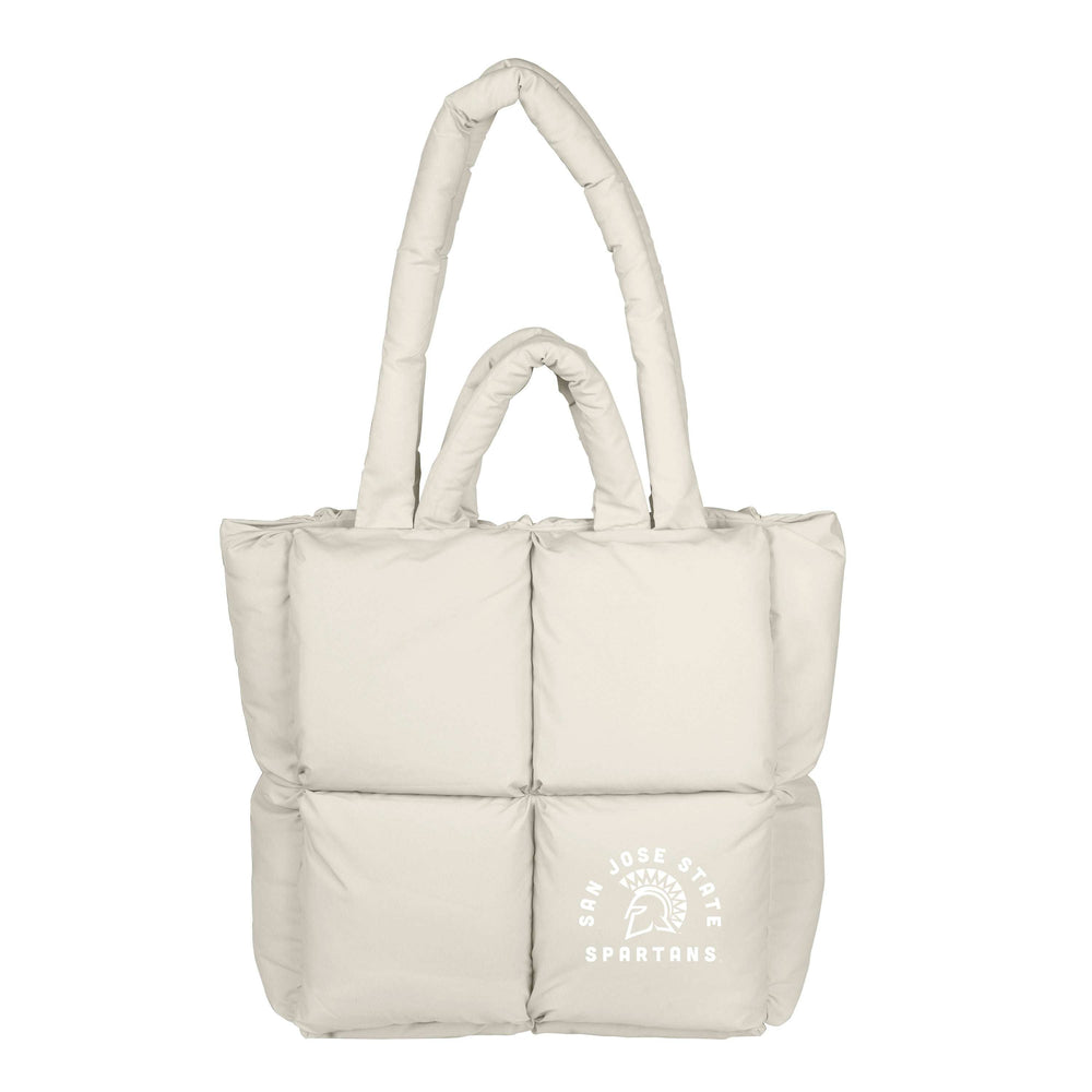 San Jose State Sand Puff Tote - Logo Brands - Flyclothing LLC