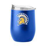 San Jose State 16oz Flipside Powder Coat Curved Bev - Logo Brands - Flyclothing LLC