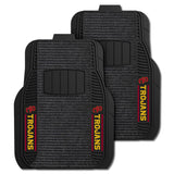 University of Southern Califor 2-pc Deluxe Car Mat Set - Logo Brands - Flyclothing LLC