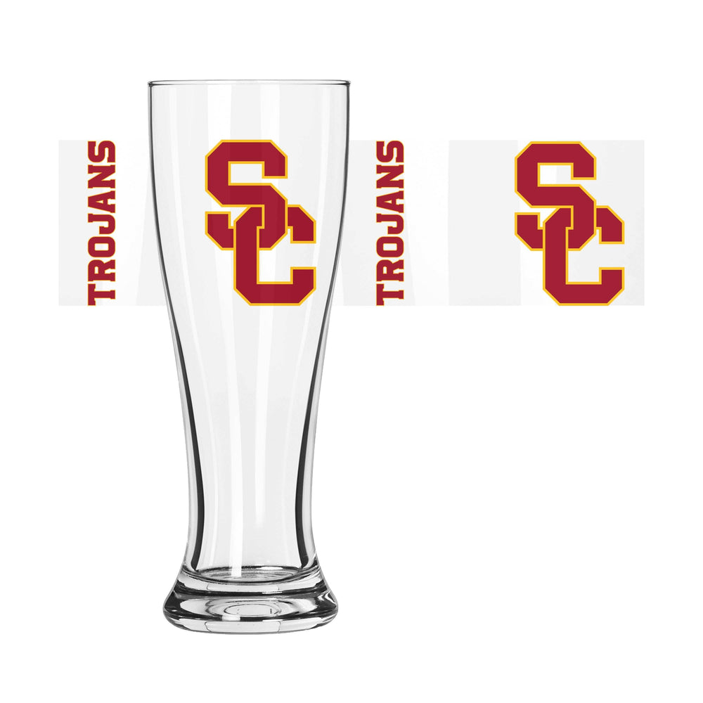 USC 16oz Gameday Pilsner Glass - Logo Brands - Flyclothing LLC