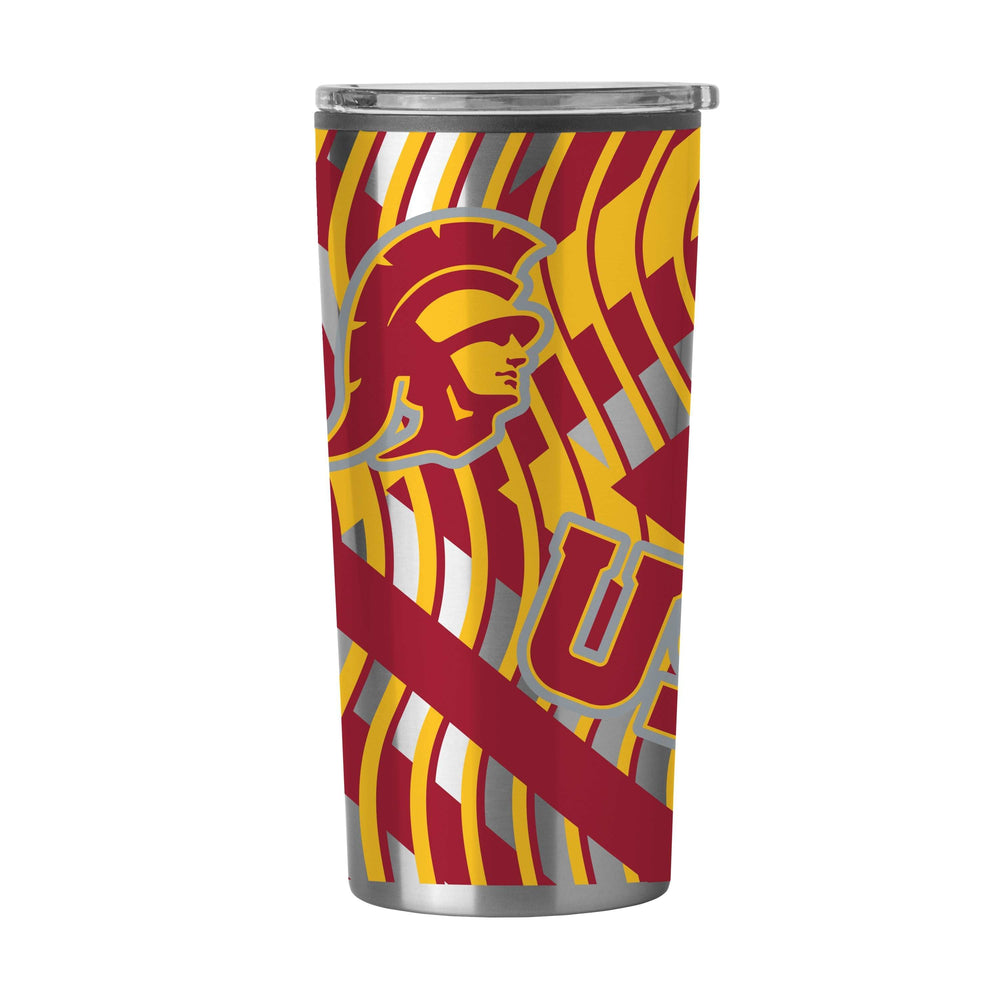 Southern Cal Flex 20oz Plastic Wall Stainless Tumbler - Logo Brands - Flyclothing LLC