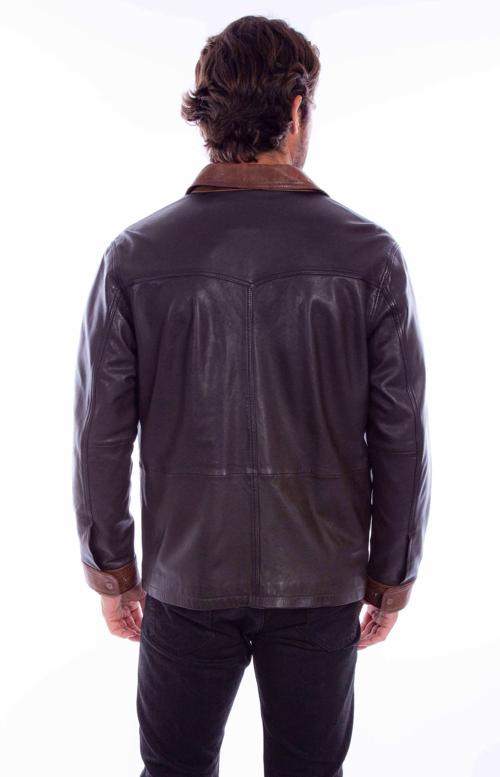 Scully Leather Leatherwear Mens Zip Front - Scully Leather - Flyclothing LLC