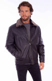 Scully Leather Leatherwear Mens Zip Front Jacket - Scully Leather - Flyclothing LLC