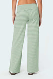 Striped Wide Leg Pants - Trendsi - Flyclothing LLC