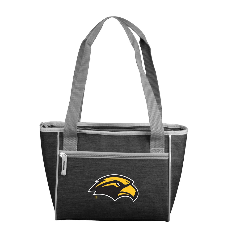 Southern Miss Crosshatch 16 Can Cooler Tote - Logo Brands - Flyclothing LLC