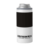 Southern Miss 12oz Colorblock Slim Can Coolie - Logo Brands - Flyclothing LLC