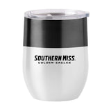 Southern Miss 16oz Colorblock Stainless Curved Beverage - Logo Brands - Flyclothing LLC