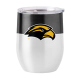 Southern Miss 16oz Colorblock Stainless Curved Beverage - Logo Brands - Flyclothing LLC