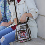South Carolina Gameday Garnet Clear Crossbody - Logo Brands - Flyclothing LLC