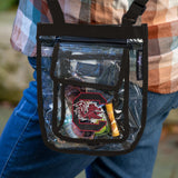 South Carolina Gameday Garnet Clear Crossbody - Logo Brands - Flyclothing LLC