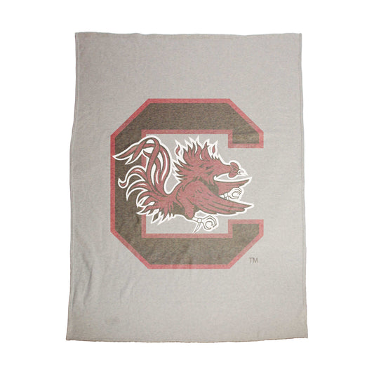 South Carolina Oversized Logo Sublimated Sweatshirt Blanket - Logo Brands - Flyclothing LLC
