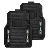 University of South Carolina 2-pc Deluxe Car Mat Set - Logo Brands - Flyclothing LLC