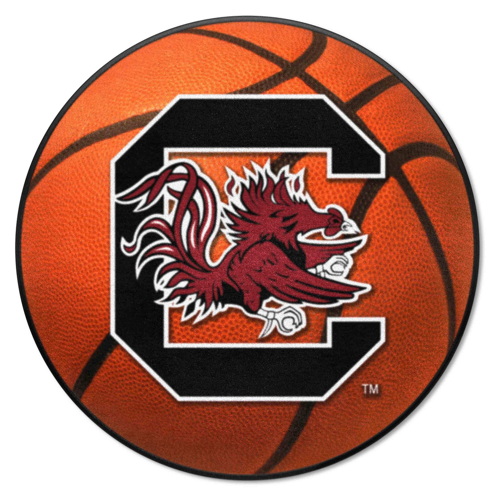 University of South Carolina Basketball Mat - Logo Brands - Flyclothing LLC