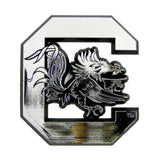 University of South Carolina Plastic Chrome Emblem - Logo Brands - Flyclothing LLC