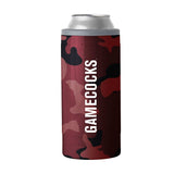 South Carolina Camo Swagger 12oz Slim Can Coolie - Logo Brands - Flyclothing LLC