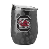 South Carolina Leopard 16oz Black Powdercoat Curved Beverage - Logo Brands - Flyclothing LLC