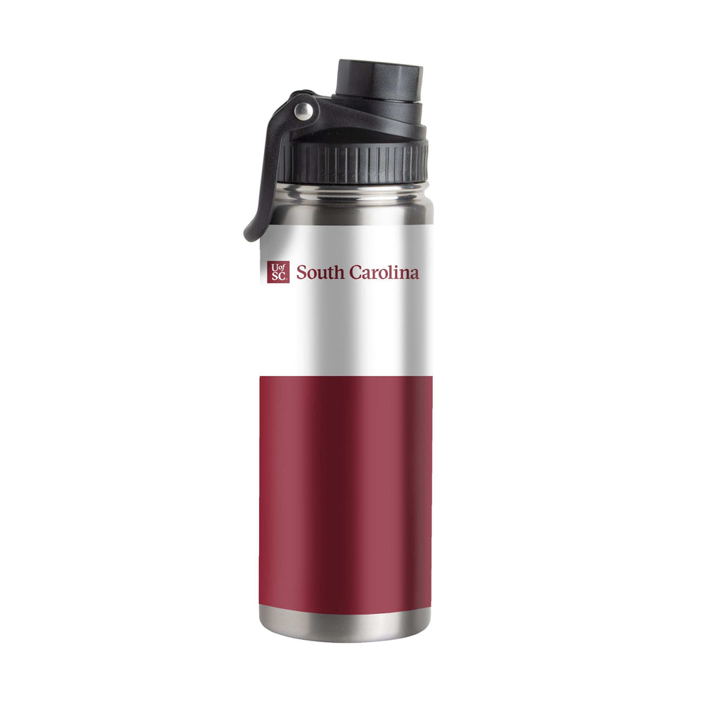 South Carolina 21oz Colorblock Twist Top Water Bottle - Logo Brands - Flyclothing LLC
