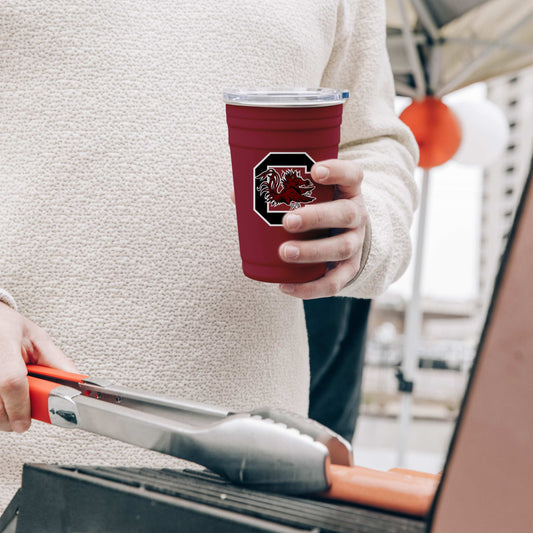 South Carolina 22oz Flipside Stainless Cup - Logo Brands - Flyclothing LLC