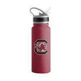 South Carolina 25oz Campus Color Letterman Stainless Single Wall Flip Top Bottle - Logo Brands - Flyclothing LLC