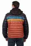 Scully Leather 100% Leather Navy Multi Color Puffer Jacket - Scully Leather - Flyclothing LLC