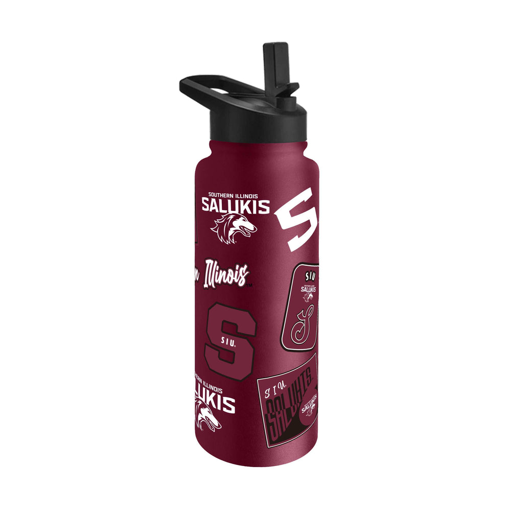 Souther Illinois 34oz Dreamweave Quencher Bottle - Logo Brands - Flyclothing LLC