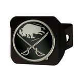 Buffalo Sabres Black Metal Hitch Cover with Metal Chrome 3D Emblem - Buffalo Sabres - Flyclothing LLC