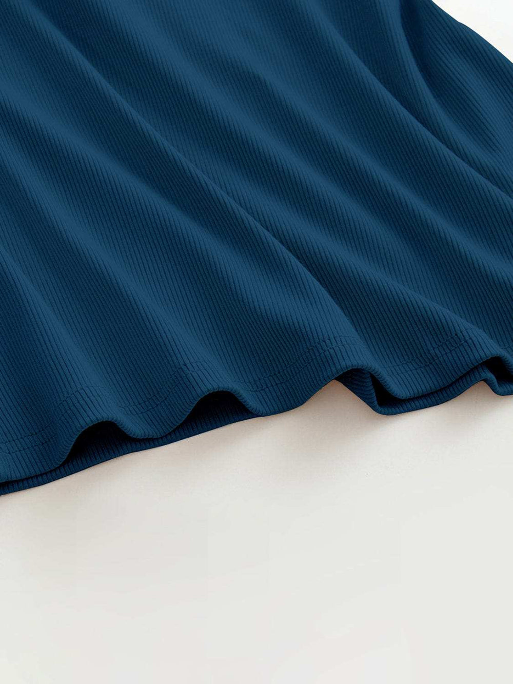 Grecian Neck Tank With Chest Pads - Trendsi - Flyclothing LLC