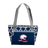 South Alabama Quatrefoil 16 Can Cooler Tote - Logo Brands - Flyclothing LLC