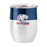 South Alabama 16oz Colorblock Stainless Curved Beverage - Logo Brands - Flyclothing LLC