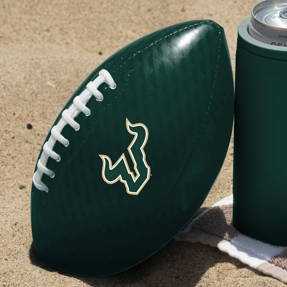 South Florida Carbon Fiber Mini Size Glossy Football - Logo Brands - Flyclothing LLC