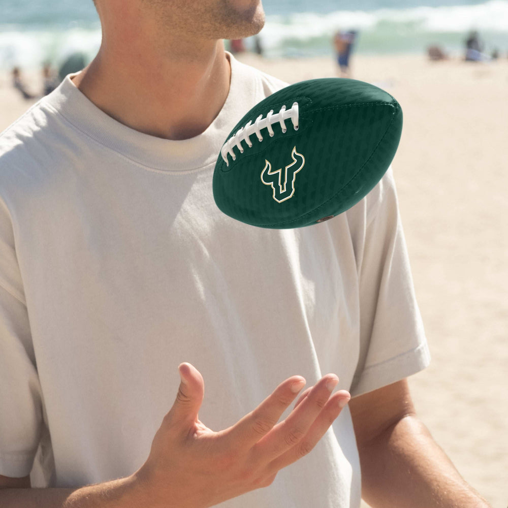 South Florida Carbon Fiber Mini Size Glossy Football - Logo Brands - Flyclothing LLC