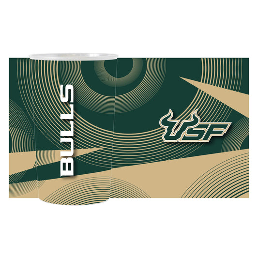 University of South Florida Geo Pattern 4-Pack Hardwall Cup - Logo Brands - Flyclothing LLC