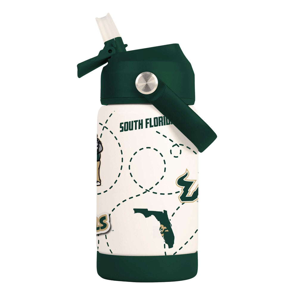 South Florida 12oz Mascot SS Kids Bottle - Logo Brands - Flyclothing LLC